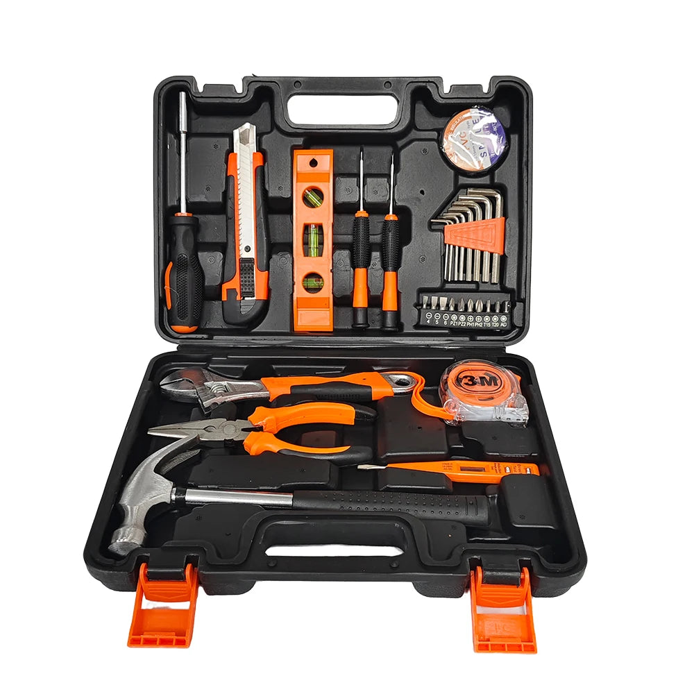 Hardware Tools Wholesale Combination Household Hand Wrench Set Tools Operated Carbon Steel Set for OEM Hard Case Boxes Tool Kit