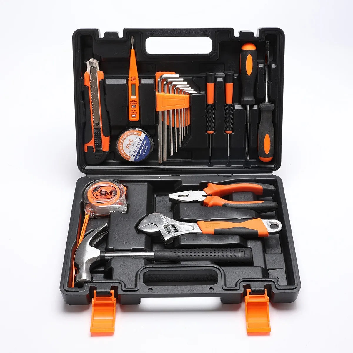 Hardware Tools Wholesale Combination Household Hand Wrench Set Tools Operated Carbon Steel Set for OEM Hard Case Boxes Tool Kit