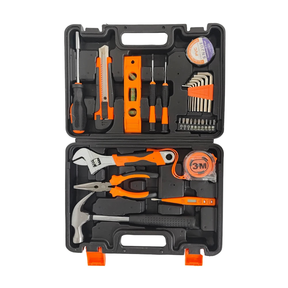 Hardware Tools Wholesale Combination Household Hand Wrench Set Tools Operated Carbon Steel Set for OEM Hard Case Boxes Tool Kit