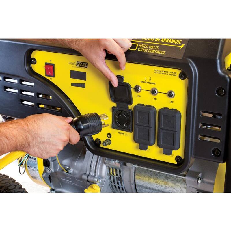 25 ft. 30 Amp 125/250-Volt Duplex-Style Flat Generator Extension Cord