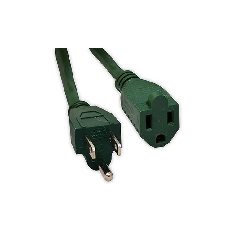 80 ft. 16/3 Heavy Duty Extension Cord, Green