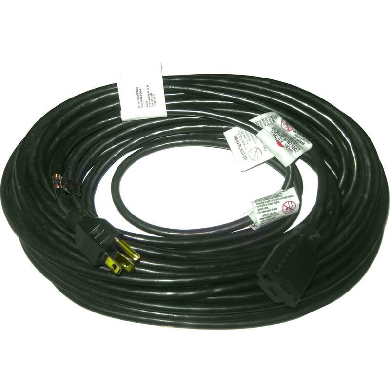 55 ft. 16/3 Green Outdoor Extension Cord (1-Pack)
