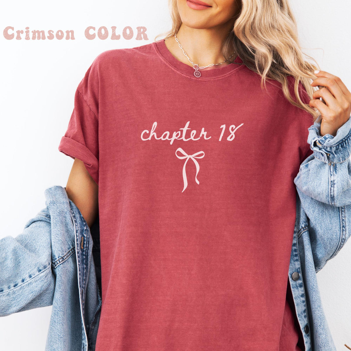 18th birthday shirt, 18th birthday shirt for girls, chapter 18th shirt, 18h birthday for Daughter from mom, 18th birthday Tee gift for her