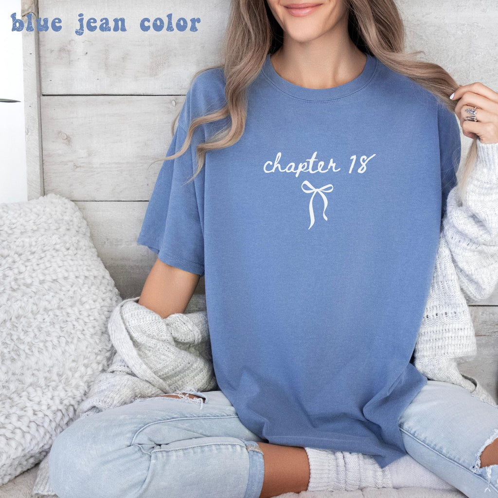 18th birthday shirt, 18th birthday shirt for girls, chapter 18th shirt, 18h birthday for Daughter from mom, 18th birthday Tee gift for her