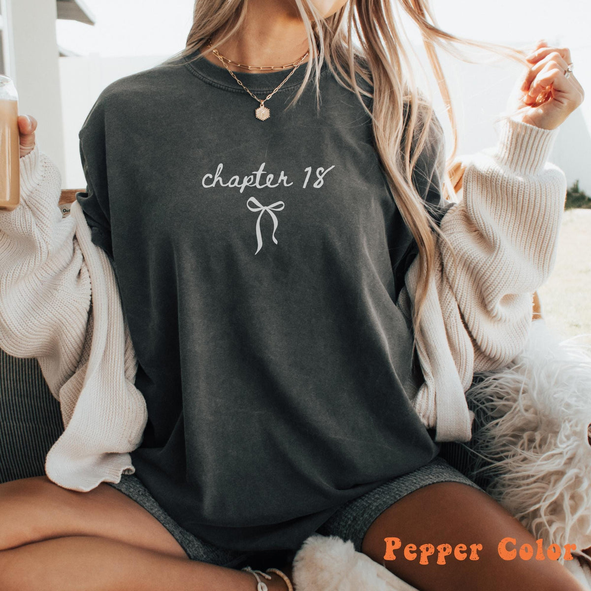 18th birthday shirt, 18th birthday shirt for girls, chapter 18th shirt, 18h birthday for Daughter from mom, 18th birthday Tee gift for her