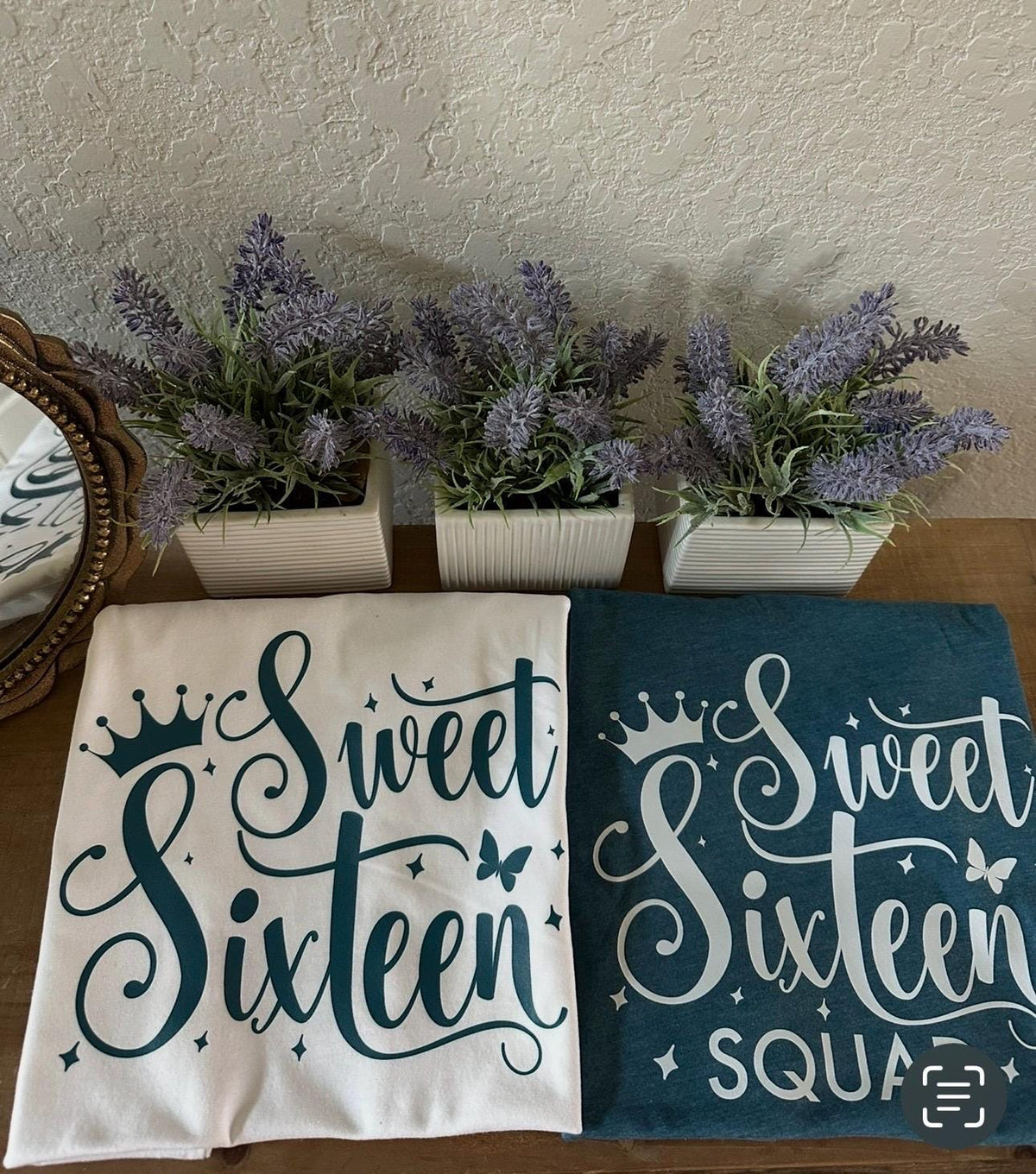 Sweet Sixteen Birthday Shirt, 16th Birthday Tee, 16th Birthday Squad Shir, Birthday Party Shirts, Custom Birthday Group Shirts