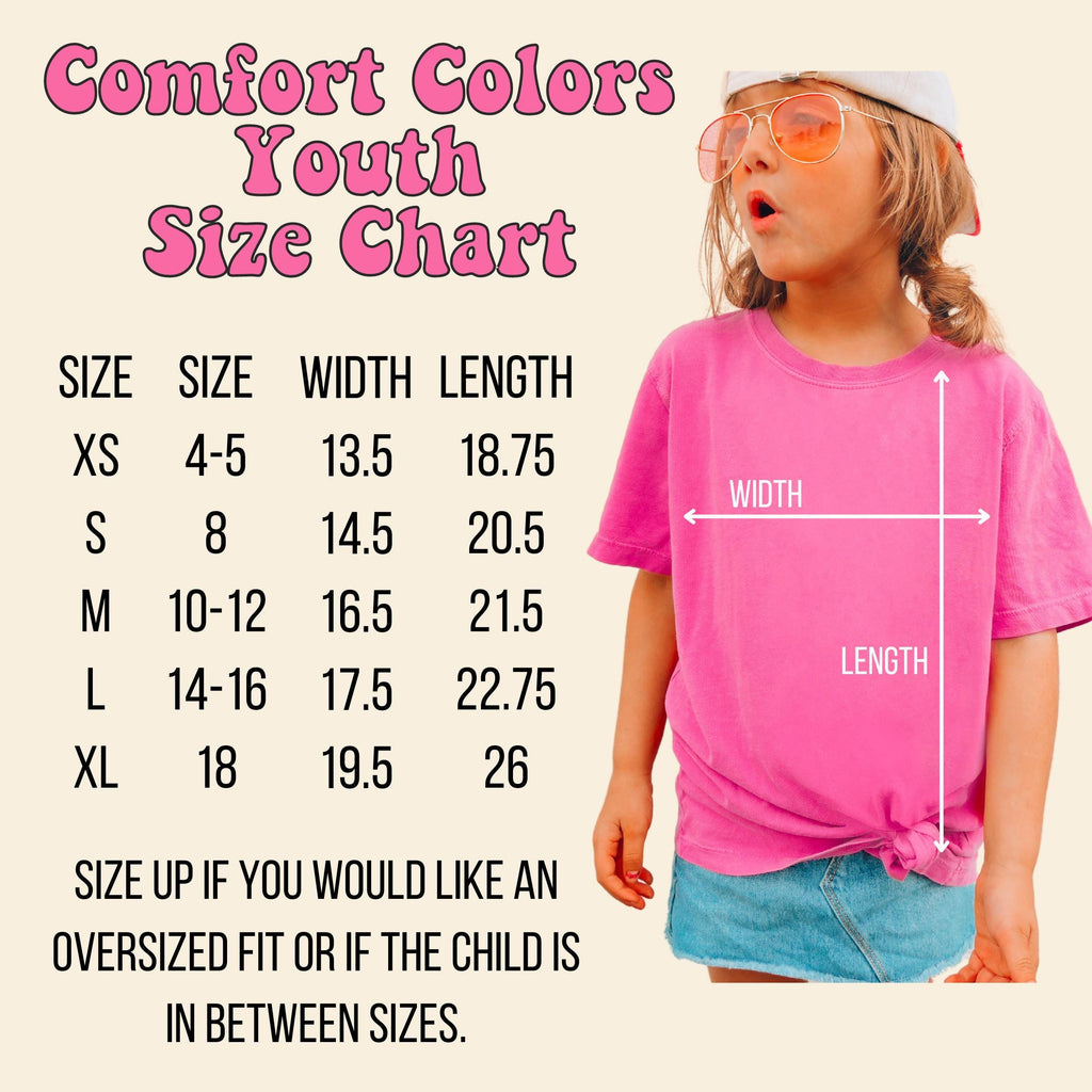 Personalized Birthday Girl Shirt, Kid's Comfort Colors Shirt, Custom Girl's Birthday Shirt, 10th Birthday Shirt, 10th Birthday Girl, Gift