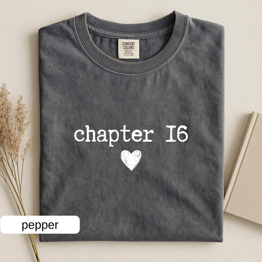 16th Birthday Gifts For Girls, Sweet 16 Years Old Birthday Shirt,  Chapter 16 Sweatshirt Book Lover, 16th Bday Gift For Daughter, Sister