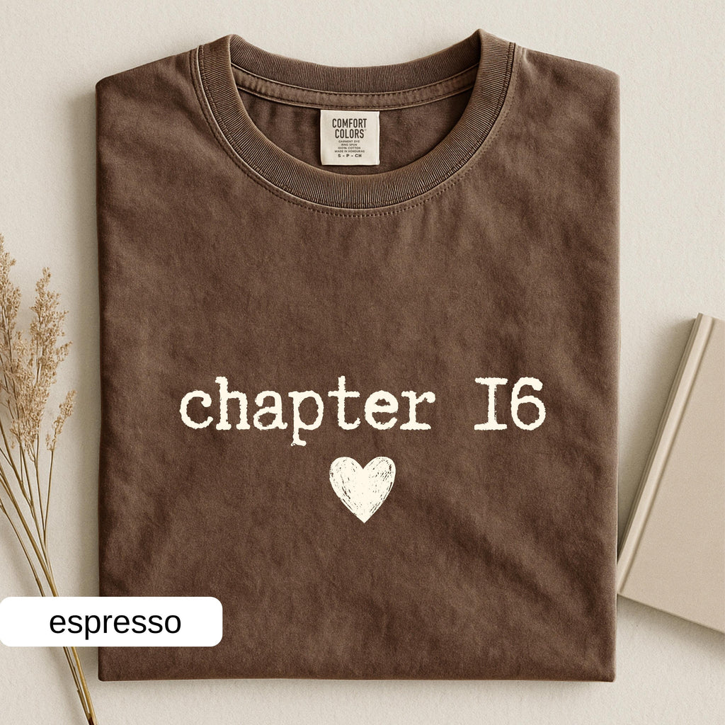 16th Birthday Gifts For Girls, Sweet 16 Years Old Birthday Shirt,  Chapter 16 Sweatshirt Book Lover, 16th Bday Gift For Daughter, Sister