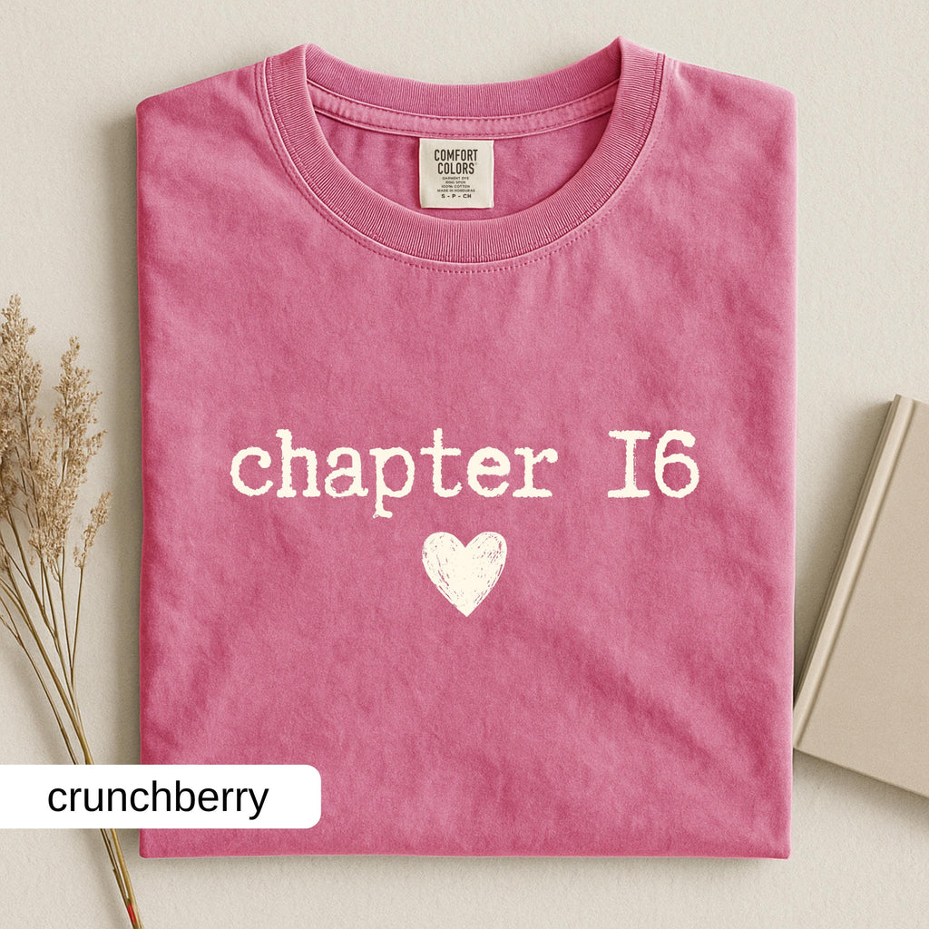 16th Birthday Gifts For Girls, Sweet 16 Years Old Birthday Shirt,  Chapter 16 Sweatshirt Book Lover, 16th Bday Gift For Daughter, Sister