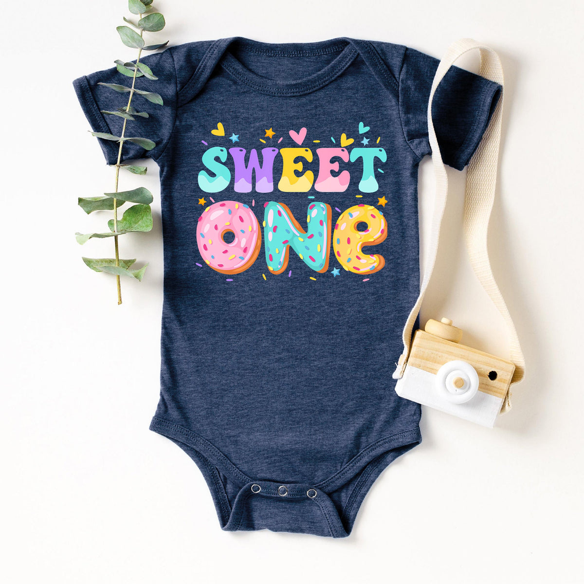 Sweet One First Birthday Matching Family Shirts, Custom 1st Birthday T-shirt, Donut First Birthday Tee, Mom Dad Sister Brother Aunty Sweater
