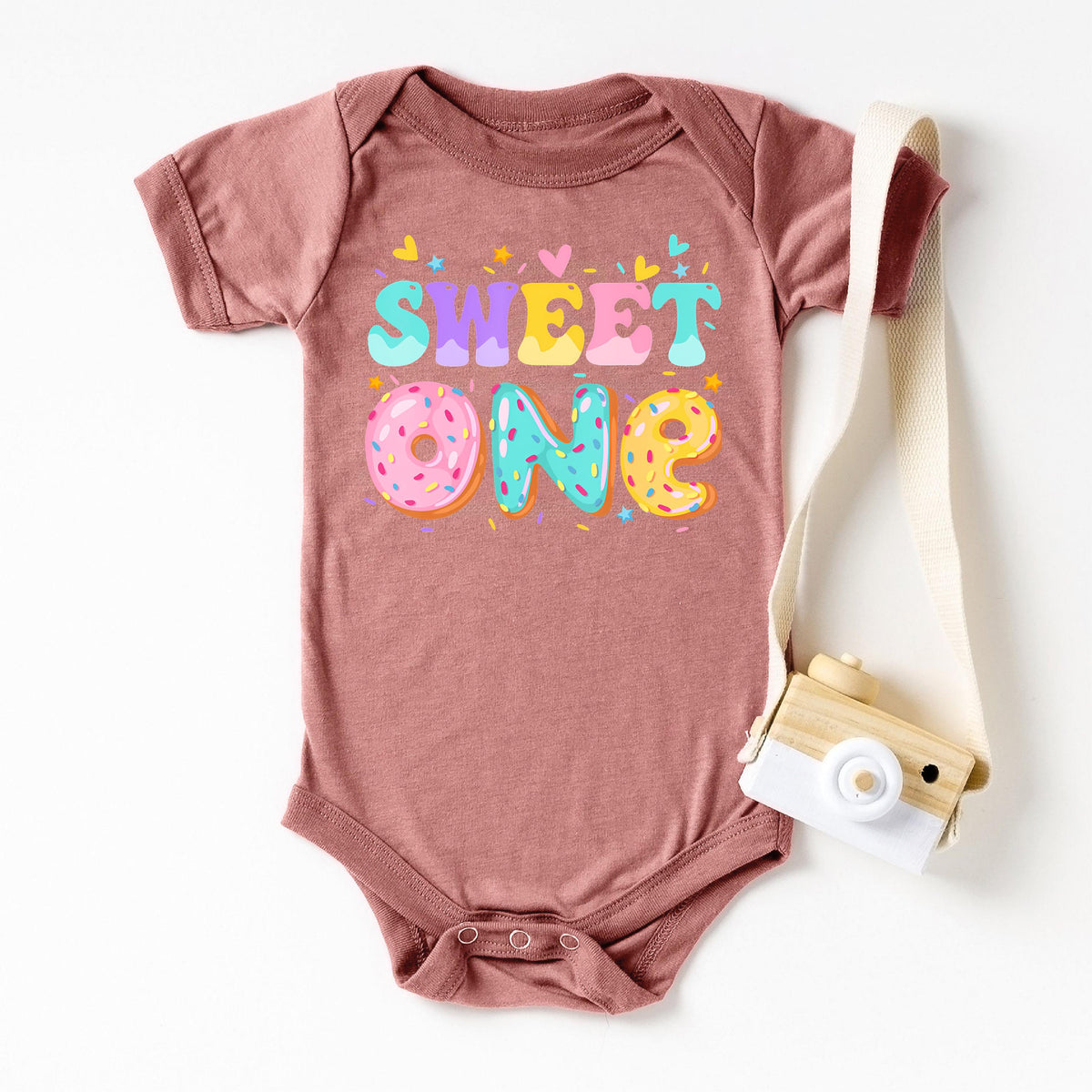 Sweet One First Birthday Matching Family Shirts, Custom 1st Birthday T-shirt, Donut First Birthday Tee, Mom Dad Sister Brother Aunty Sweater