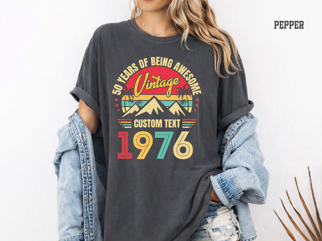Custom 16th Birthday Retro Comfort Colors ® Shirt, Vintage 2010 Sweet Sixteen Tee