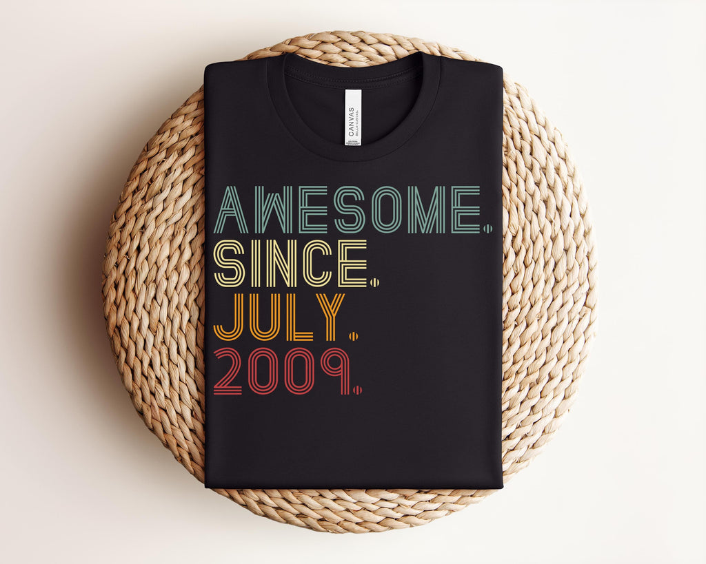 17th Birthday Gift, 17 Year old Gift For Girls And Boys, 17th Birthday Shirt, Vintage 2009 Shirt