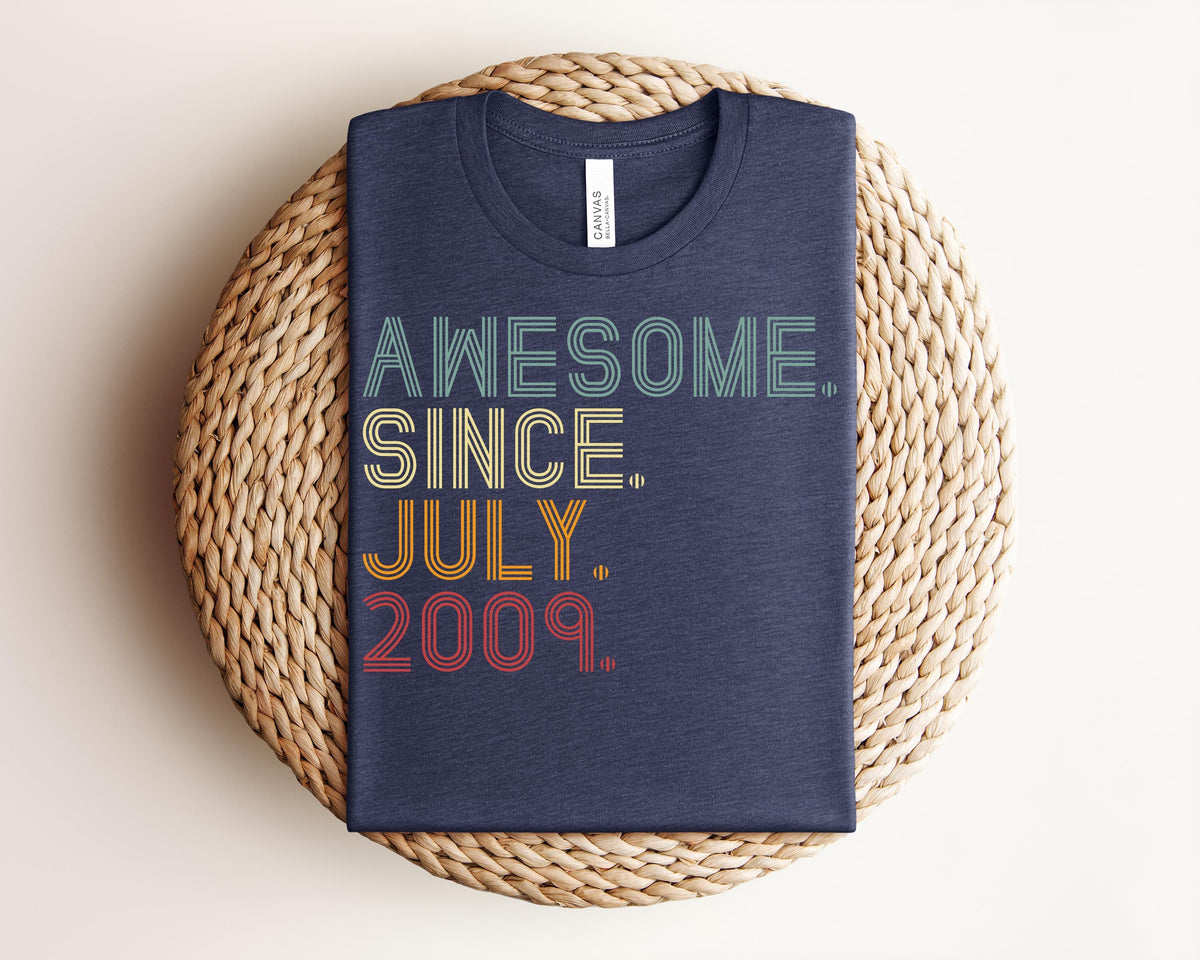 17th Birthday Gift, 17 Year old Gift For Girls And Boys, 17th Birthday Shirt, Vintage 2009 Shirt