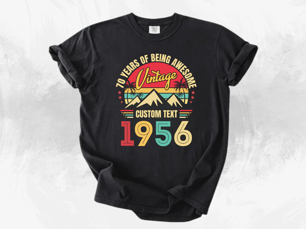 Custom 16th Birthday Retro Comfort Colors ® Shirt, Vintage 2010 Sweet Sixteen Tee