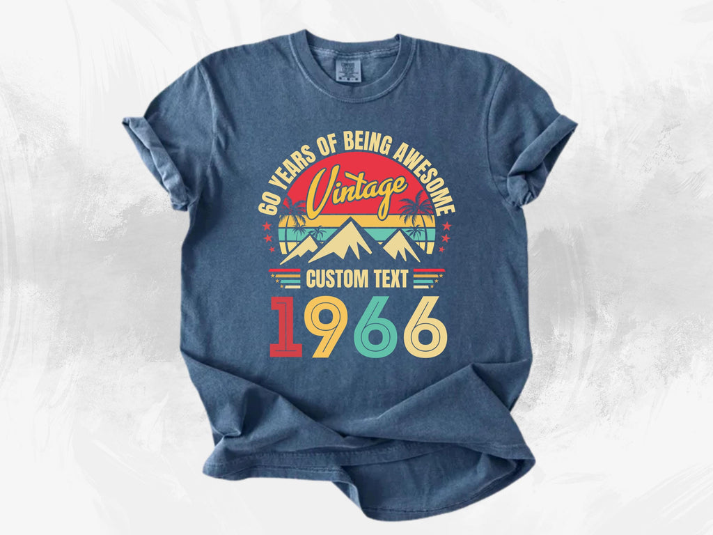 Custom 16th Birthday Retro Comfort Colors ® Shirt, Vintage 2010 Sweet Sixteen Tee