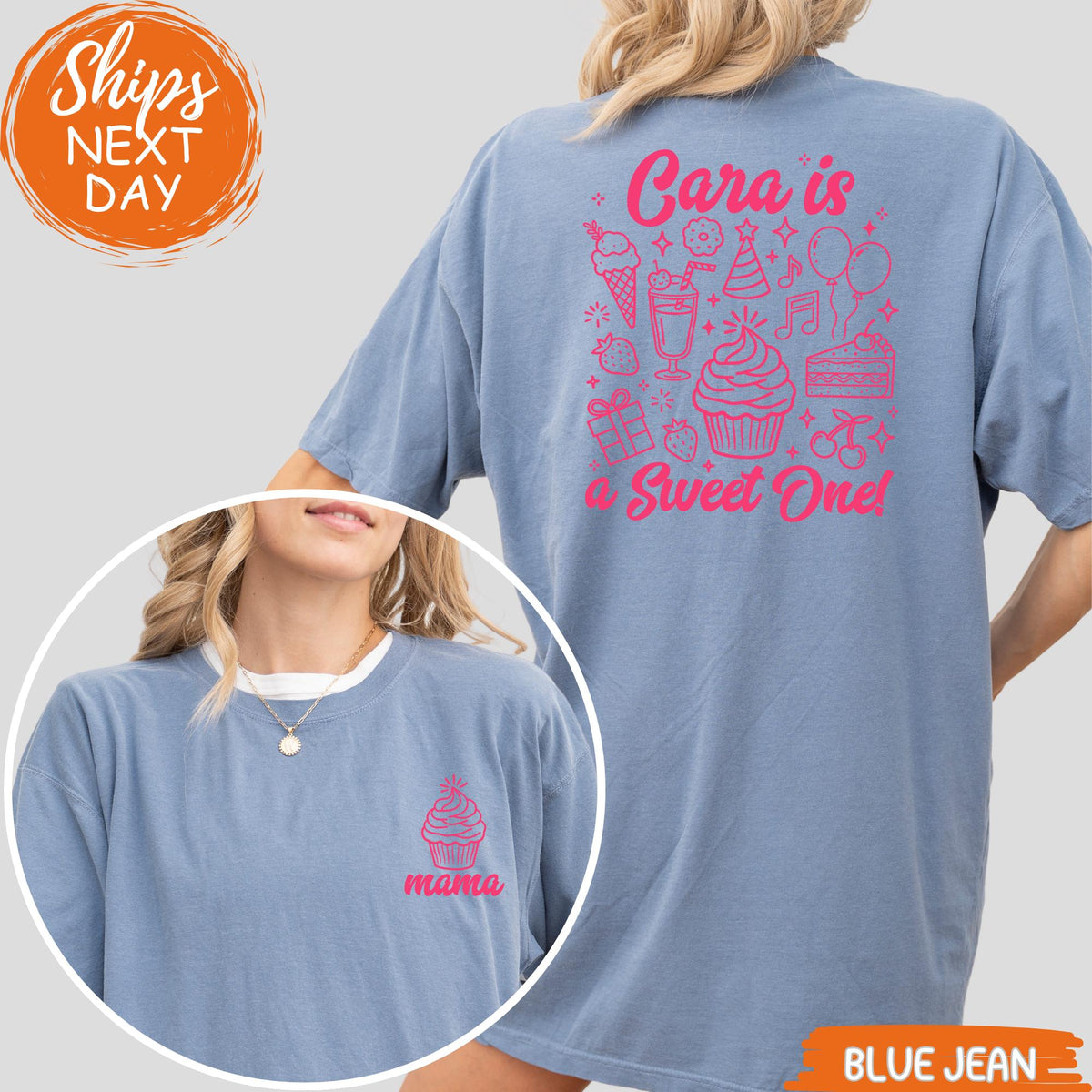 Sweet One Birthday Shirts, Family Matching Birthday Tee, Custom First Birthday Shirt for Mom and Dad, 1st Birthday Girl Outfit