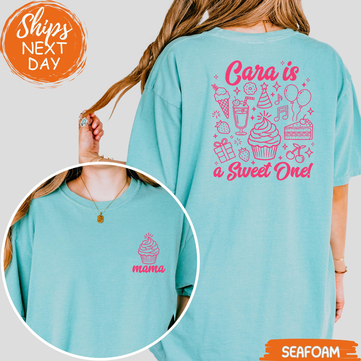 Sweet One Birthday Shirts, Family Matching Birthday Tee, Custom First Birthday Shirt for Mom and Dad, 1st Birthday Girl Outfit