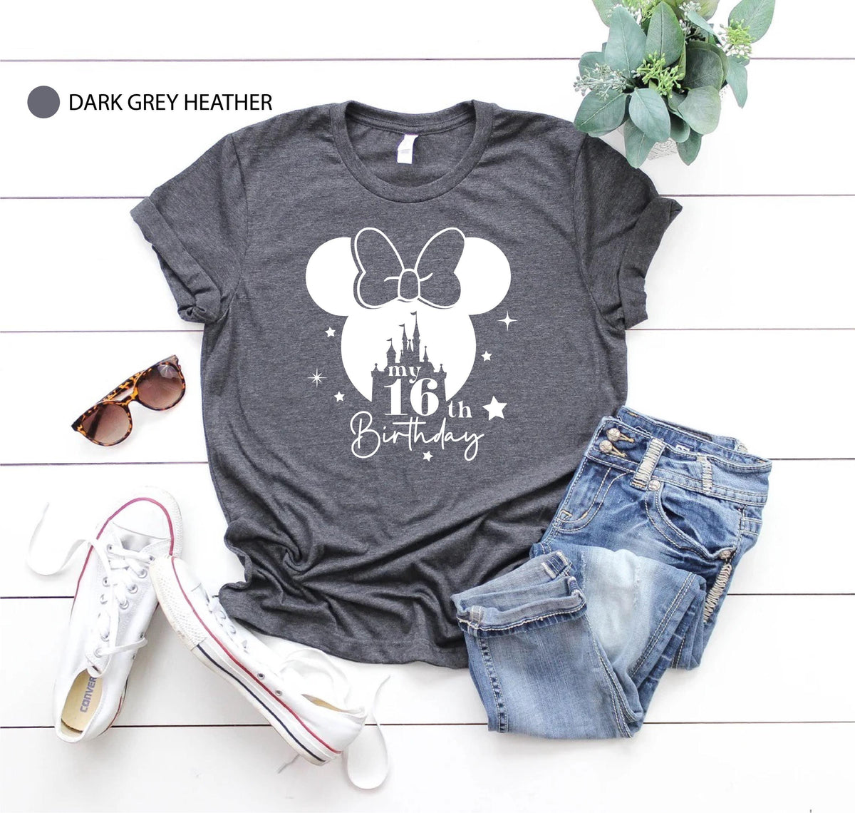 16th Birthday Shirt,Birthday Girl Shirts,My 16th Birthday Shirt,16th Birthday Gift,Disney Birthday T-shirt,Sixteen Shirt for Girl