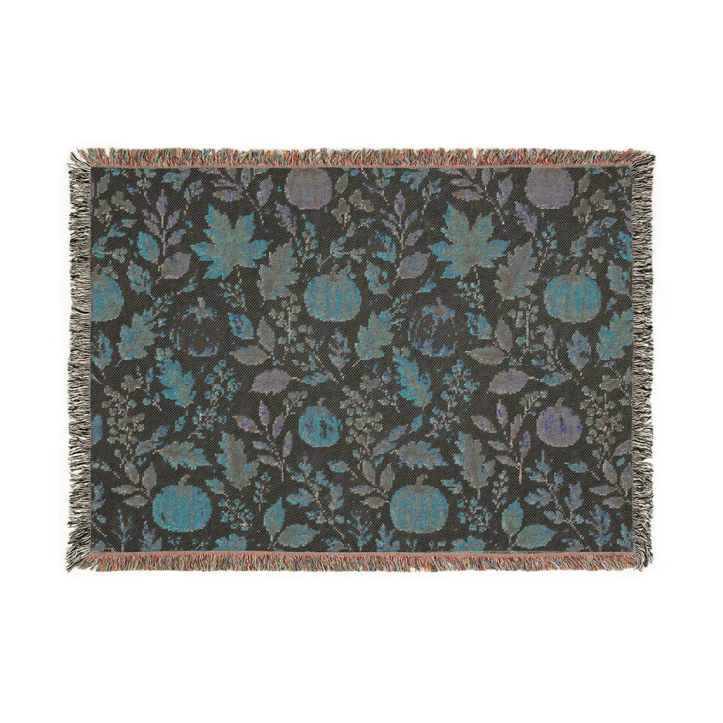 100% Cotton Autumn Woven Blanket | Fall Harvest Throw