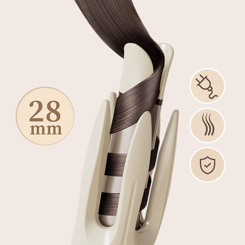 ✨ Automatic Hair Curler - 4 Temperature Settings & Tangle-Free Technology for Salon-Worthy Styling in Minutes 🎄✨