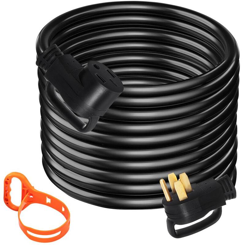 50 ft. 50 Amp RV Extension Cord Premium Power Cord RV Wire Diameter Extension Cord 6 Wire Gauge RV Cord